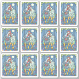 ADESIVO SUÉCIA DE GALINHA, COZINHA E ROOSTER NO SWING DE