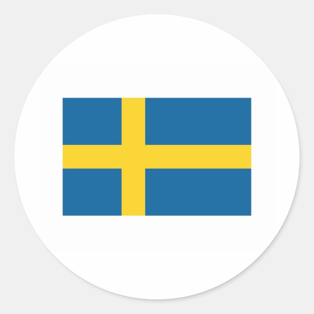 Adesivo Suecia FLAG Internacional (Frente)