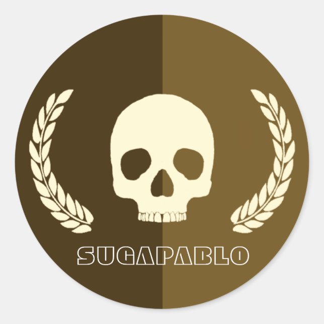 Adesivo Sugapablo Stickers (Frente)