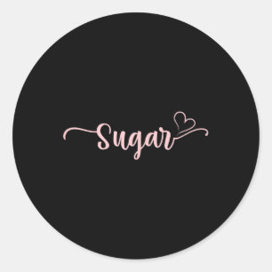 Adesivo Sugar Heart Xmas Avó Mulher Dia de as mães Natal