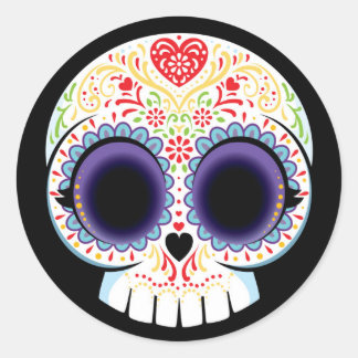 Adesivo Sugar Skull Sticker