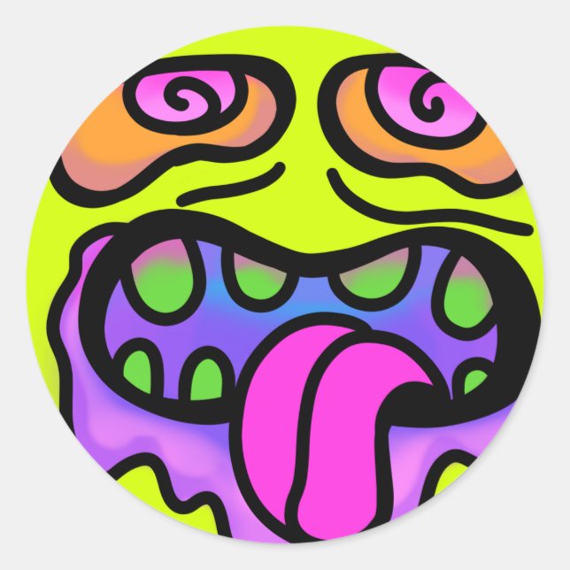 Adesivo Sugar Zombie Pop Art (Frente)