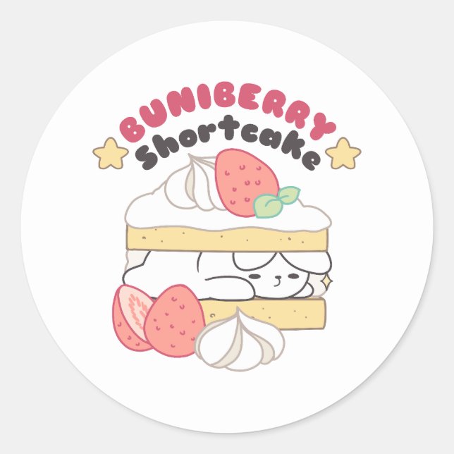 Adesivo Sugestões Doce: Ataque à Boca de Buniberry (Frente)