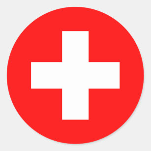 Adesivo Suiça - bandeira suíça