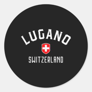 Adesivo Suiça de Lugano