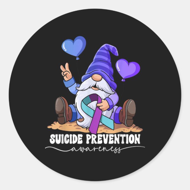 Adesivo Suicide Prevention  (Frente)