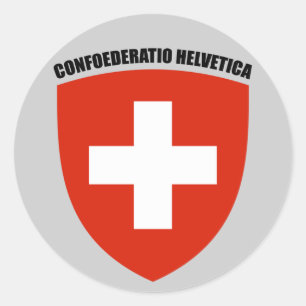 Adesivo Suisse: Confoederatio Helvética
