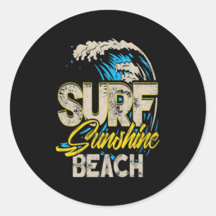 Adesivo Sulfing Surf Sunshine Beach