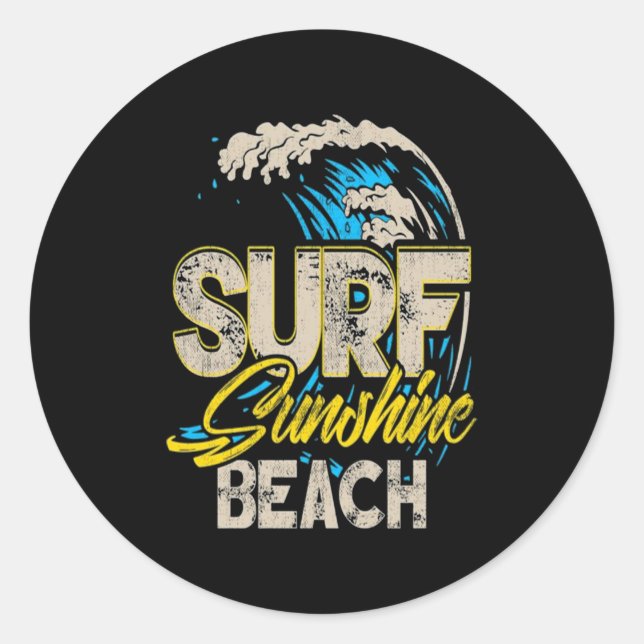 Adesivo Sulfing| Surf Sunshine Beach (Frente)