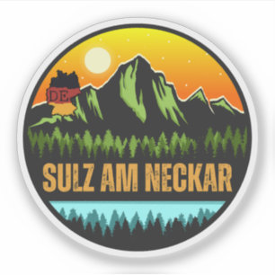 Adesivo Sulz am Neckar, Baden-Württemberg Alemanha