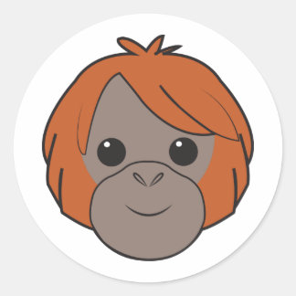 Adesivo Sumatran Orangutan Stickers