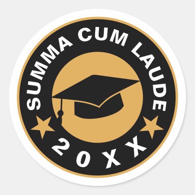 Adesivo Summa Cum Laude Sticker (Frente)