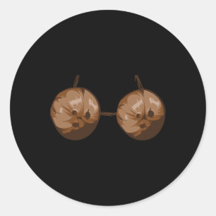 Adesivo Summer Coconut Bra Halloween Figurino De Fato Gi