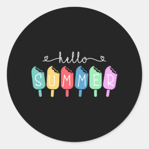 Adesivo Summer Happy, Professor do último dia