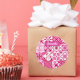 Adesivo Summer majolica vermelha Siciliana