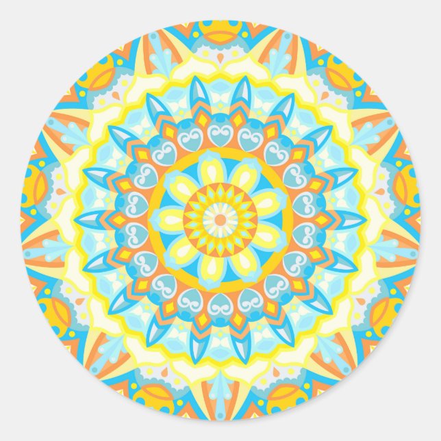 Adesivo Summer Mandala (Frente)
