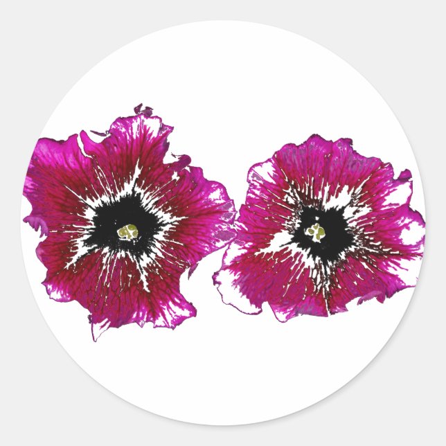 Adesivo Summer Petunias (Frente)