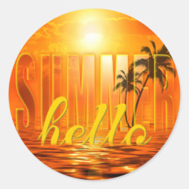 Adesivo Summer Sun Travel
