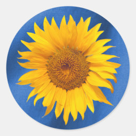 Adesivo Summer Sunflower Royal Blue Wedor Favor