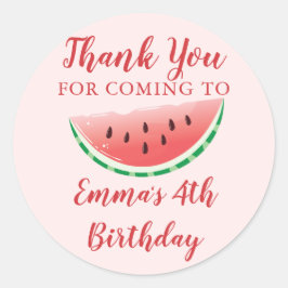 Adesivo Summer Sweet Watermelon Obrigado Stickers