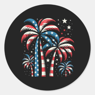 Adesivo Summer USA Flag 4 de julho
