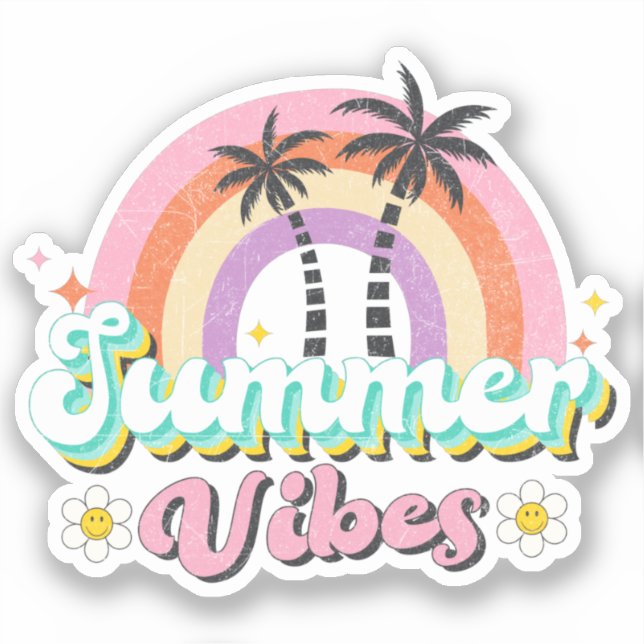 Adesivo Summer Vibes (Frente)