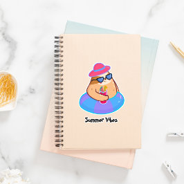 Adesivo Summer Vibes Funny Sloth