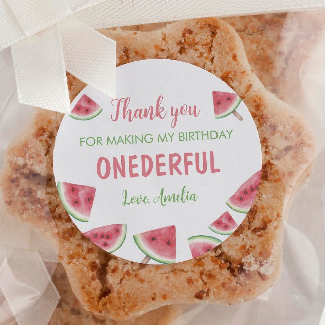 Adesivo Summer Watermelon Birthday (Criador carregado)