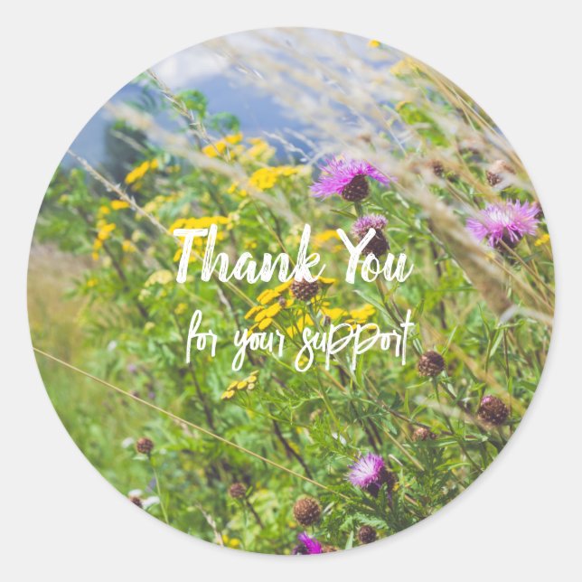 Adesivo Summer Wildflower Meadow (Frente)