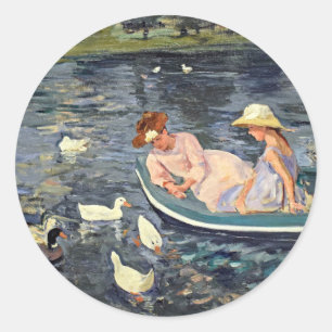 Adesivo Summertime Dois   Mary Cassatt