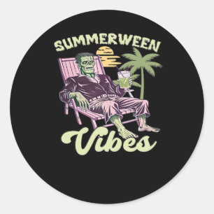 Adesivo Summerween Vibes Halloween Classic