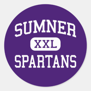 Adesivo Sumner - Spartans - altos - Sumner Washington