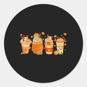 Adesivo Sumo Café Pumpkin Especiarias Latte Bebidas Outono