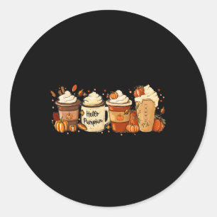 Adesivo Sumo Café Pumpkin Especiarias Latte Bebidas Outono