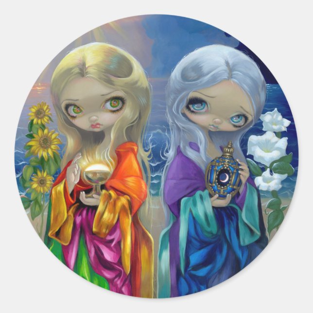 Adesivo "Sun Child and Moon Child" Sticker (Frente)