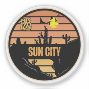 Adesivo Sun City, Arizona