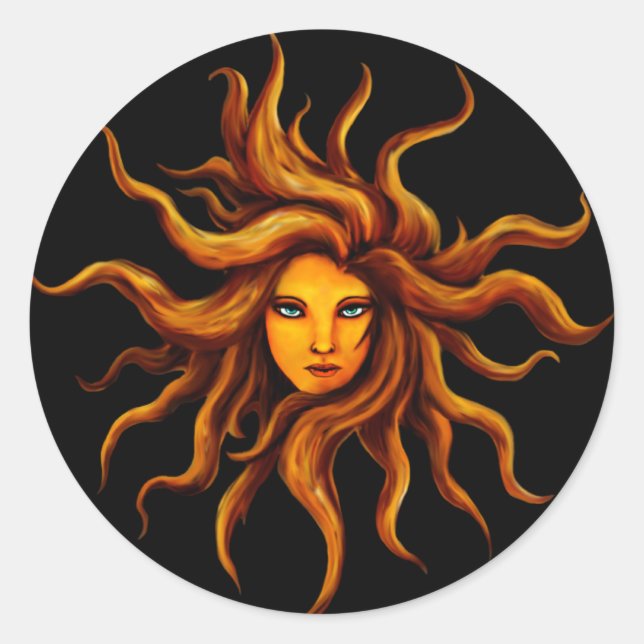 Adesivo Sun Goddess Sticker (Frente)
