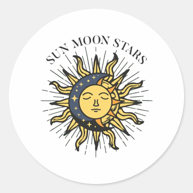 Adesivo Sun Moon Stars (Frente)