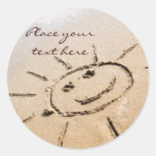 Adesivo Sun Na Praia