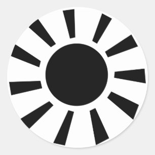 Adesivo Sun preto