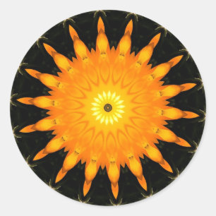 Adesivo Sun Round Sticker