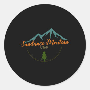 Adesivo Sundance Mountain Utah - Snowboard - Aventura de E