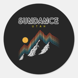 Adesivo Sundance Utah - EUA Caminhada e Escalada Anos 80 R