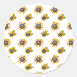Adesivo Sunflower Pattern Sitcker