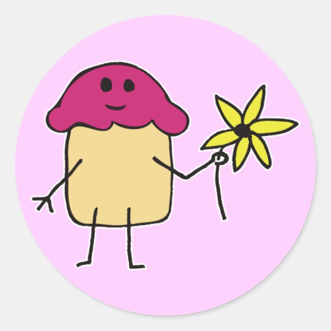 Adesivo Sunflower Power - Sticker (Frente)