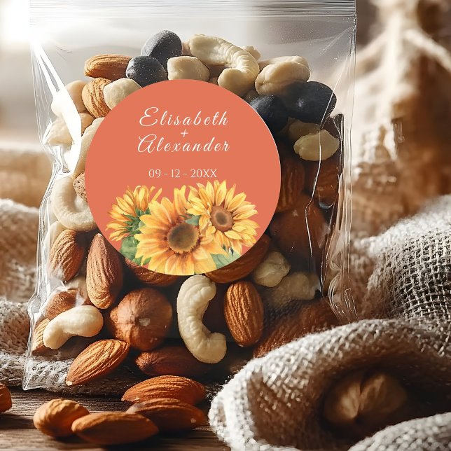 Adesivo Sunflower Wedding Sticker (Criador carregado)