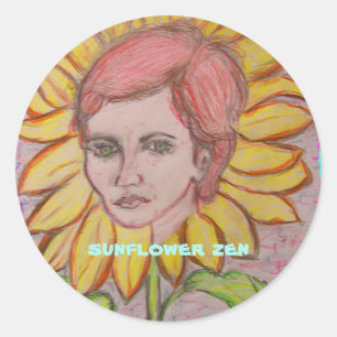 Adesivo Sunflower Zen