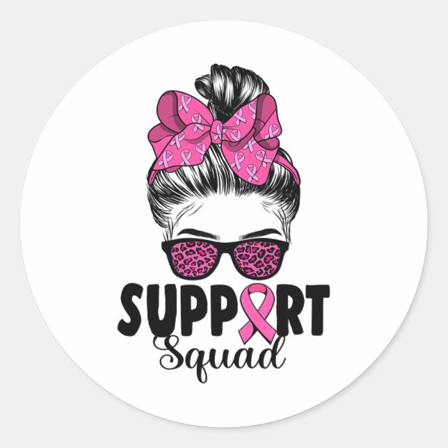 Adesivo Sungles Messaging Support Bun Support Squad Breast (Frente)