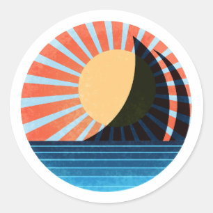 Adesivo Sunlit Sail Sticker Red