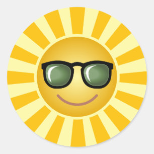Adesivo Sunny com sombras